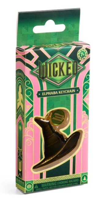 Otra imagen de Wicked - llavero sombrero metálico